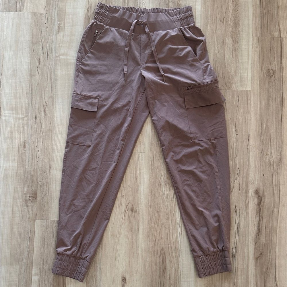 All In Motion Mauve Cargo Joggers